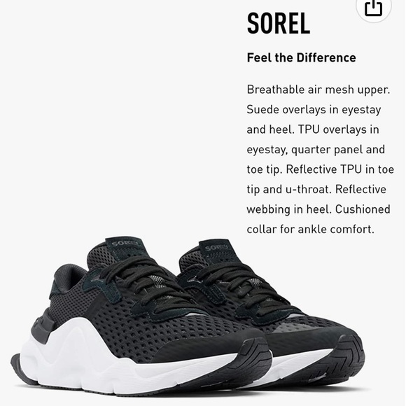 Sorel Women's Kinetic RNEGD Lace Shoes - Picture 3 of 8